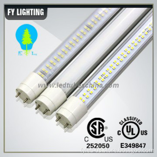 Long Lifespan T8 Led Lamp Tubes 110LM/W CRI80 UL cUL
